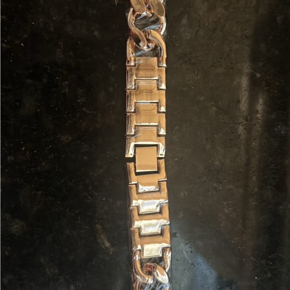 Gold Chain Link Apple Watch Band